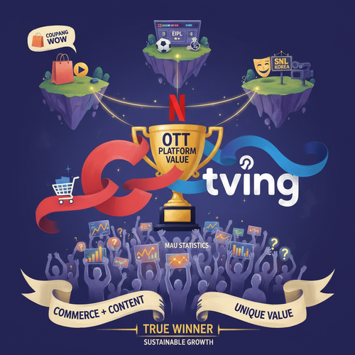 쿠팡플레이 MAU 770만 돌파, OTT 2위 논쟁의 5가지 진실