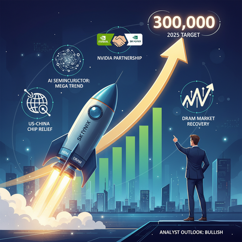 하이닉스 주가, 6거래일 연속 랠리! 2025년 30만 원 돌파를 기대하게 만드는 4가지 이유