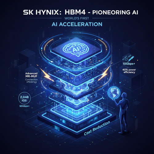 SK하이닉스, HBM4 세계 최초 양산 돌입! AI 반도체 시장을 바꿀 3가지 핵심 기술