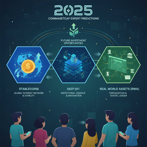코인마켓캡 전문가가 예측한 2025년 가상화폐 시장을 이끌 3가지 투자 키워드