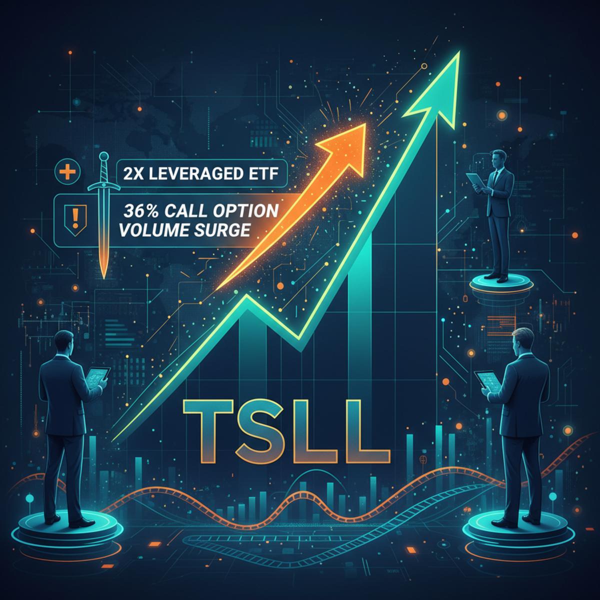 TSLL 옵션 거래량 36% 급증, 기관 투자자가 주목하는 5가지 신호