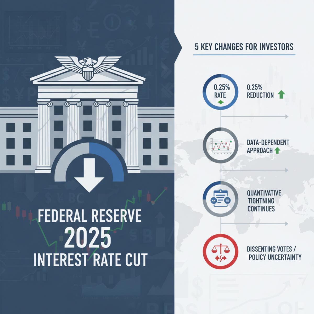 Fed, 2025년 드디어 금리 인하! 투자자가 알아야 할 5가지 핵심 변화