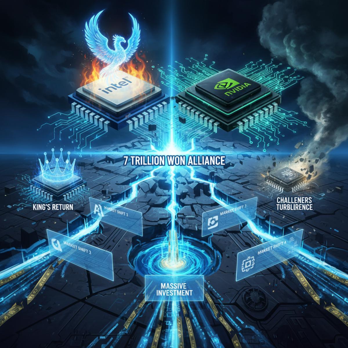 인텔 부활 신호탄? 7조 투자로 보는 반도체 시장의 4가지 지각변동