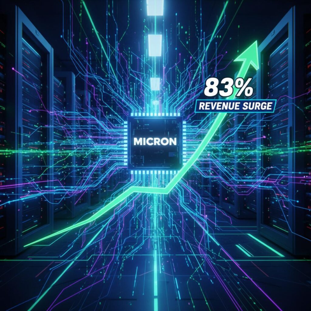 마이크론, 83% 매출 폭증으로 증명한 AI 시대의 3가지 미래
